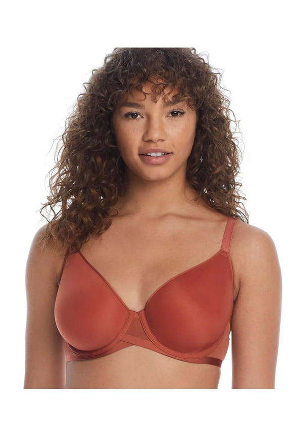 NEARLYNUDE Cinnamon The Mesh Full Support Underwire Bra, US 36C, UK 36C, NWOT