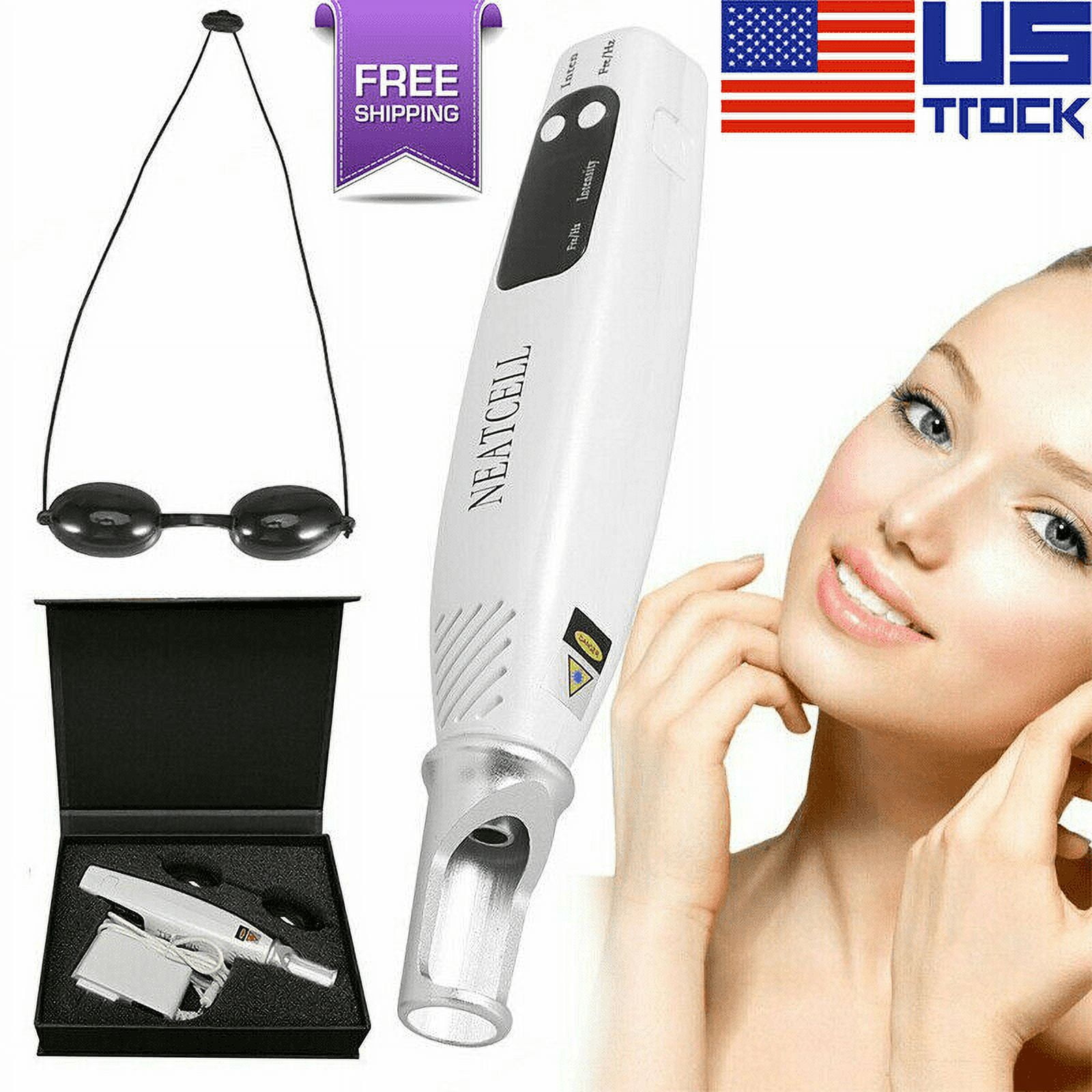 NEATCELL Picosecond Skin Laser Beauty Machine Tattoo/Spot Removal Pigment Pen Blue Light