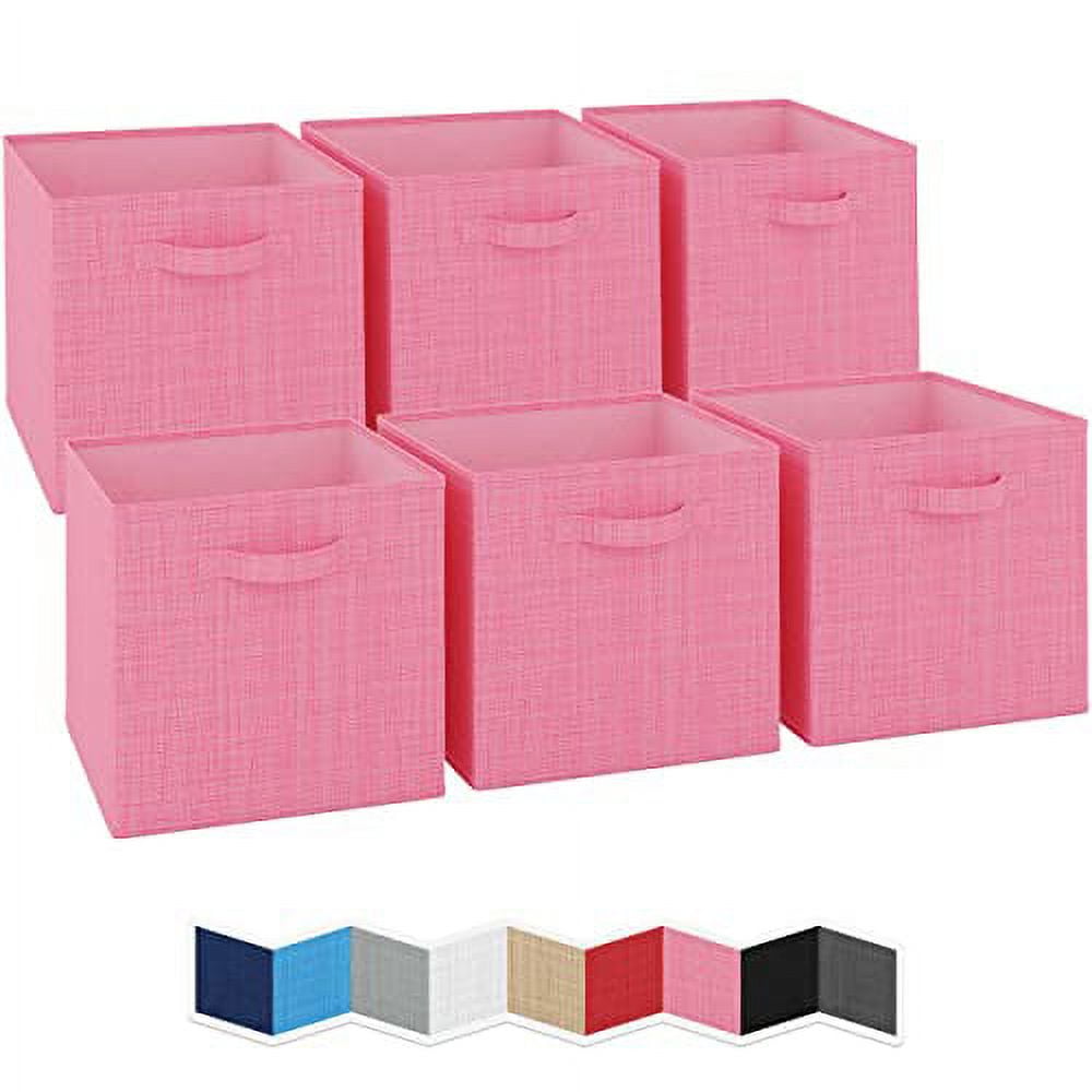 Cube Storage Bin – Daydream Pink – Room Essentials™, 10.5″ x 10.5″ x 11″ –  Find Organizers That Fit