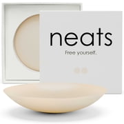 NEATS Adhesive Silicone Round Nipple Covers - 1 pair Pearl - S/M