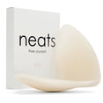thumbnail image 1 of NEATS Triangle Silicone Adhesive Nipple Covers - 1 Pair (Pearl) - L/XL, 1 of 9