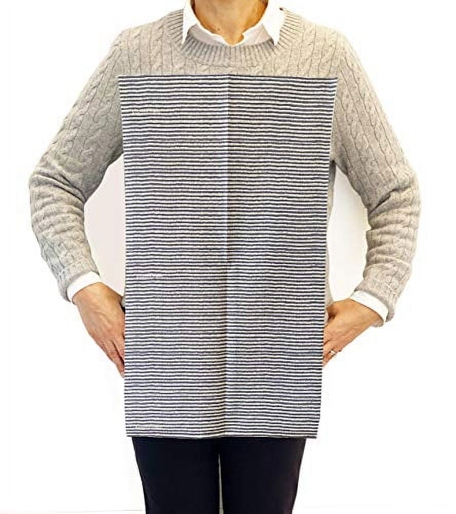 NEATsheets Disposable Adhesive Clothing Protector Bib for Adults & Kids