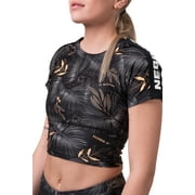 NEBBIA Crop Top Active Black 568