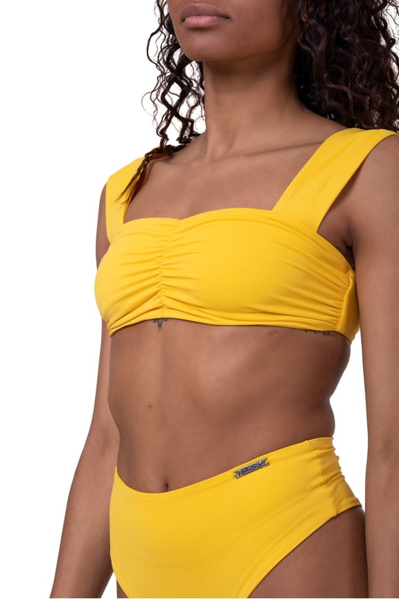 High-Energy Miami Retro Bikini Top 553