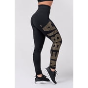 NEBBIA Leggings Gold Print 827