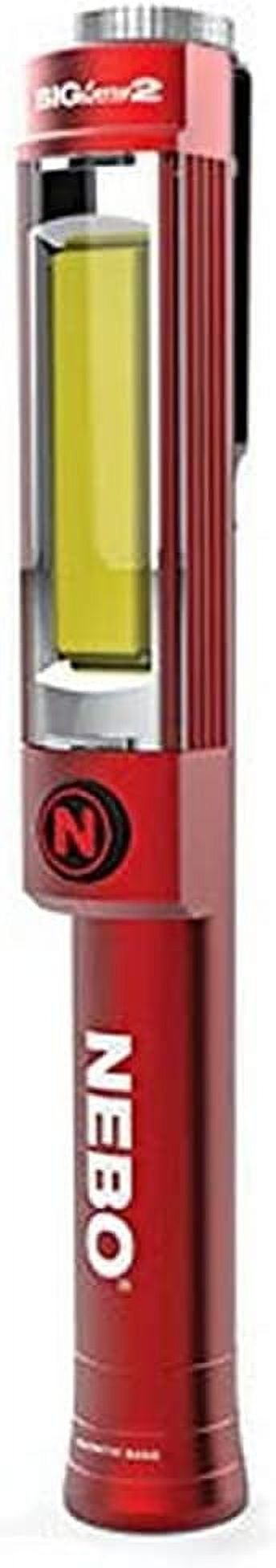 NEBO BIG LARRY 2 Battery Powered Aluminum Work Light 500 Lumens, Pocket ...