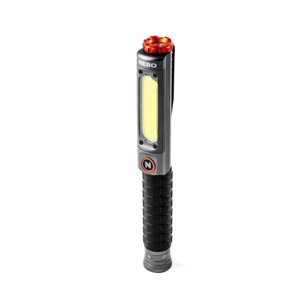 nebo big red flashlight Redline Flex Flashlight, 450 Lumen LED Compact the SLYDE+ LED flashlight/work light offers enhanced technology and lighting options Nebo Big Larry 3 Work