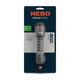 thumbnail interactive-video image 1 of NEBO Davinci 800 Lumen LED Gray Rechargeable Handheld Flashlight, 1 of 7