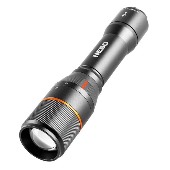 NEBO Davinci Powerful, Rechargeable and Waterproof Handheld Flashlight