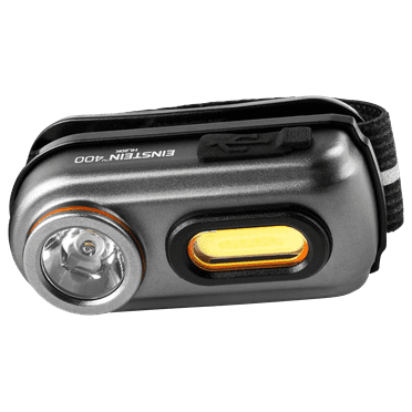 NEBO Einstein 400 Lumen COB LED Gray Rechargeable Headlamp