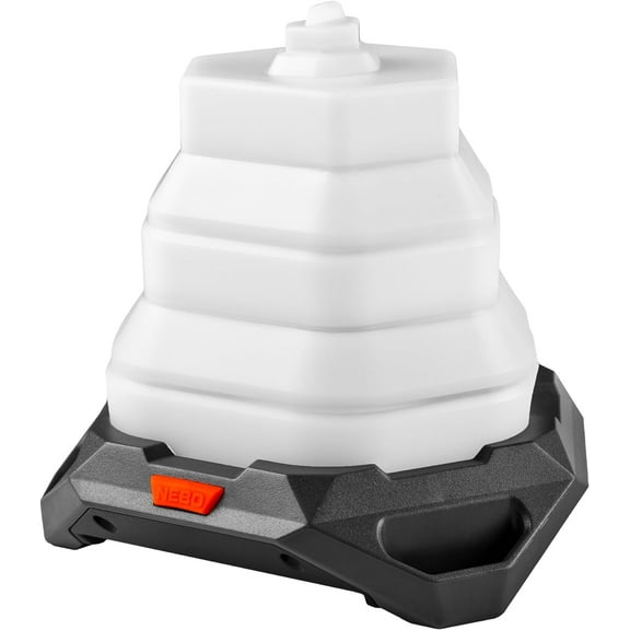 NEBO Galileo Air 500 Collapsible Lantern, 6 Light Modes, Durable, Powerful Lantern with Hanging Hook for Camping and Outdoor Use