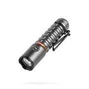 NEBO Redline Torchy 2K, 2000 Lumen Pocket, Rechargeable LED, Water & Impact Resistant Flashlight for EDC with Smart Power Control, Power Memory Recall