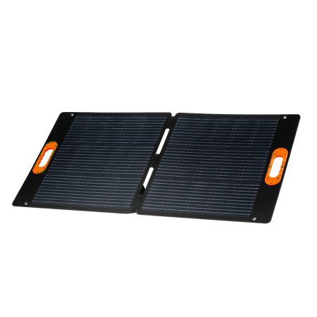 NEBO Reliance 100W Solar Panel, Foldable, Packable and Lightweight Panel has 22% Sunlight to Solar Energy Conversion Rate to Keep Phones, Tablets, Power Stations, and Other Devices Fully Charged
