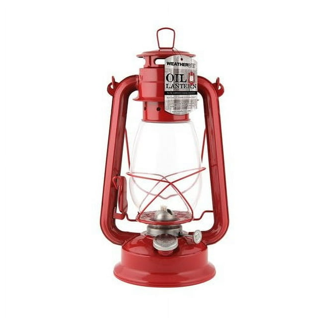 NEBO Weatherrite Traditional Oil Lantern, Red