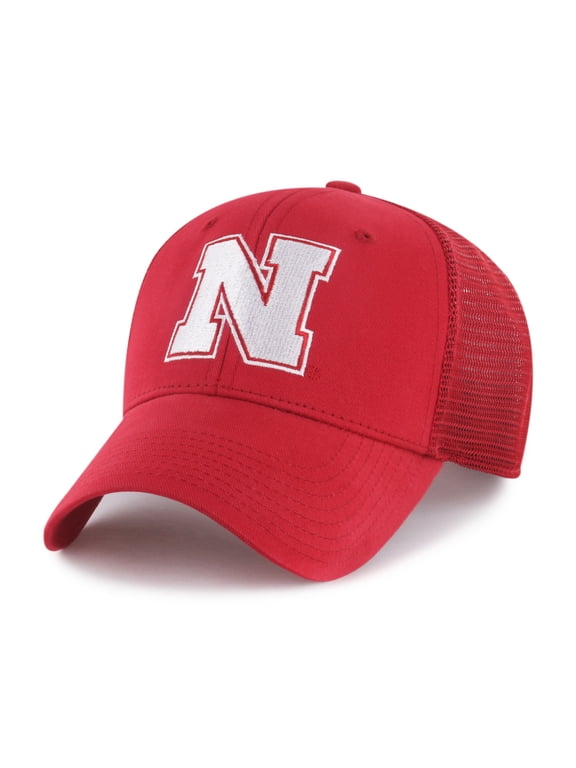 NCAA Cornhuskers Team Adjustable Trucker Hat - OSFA