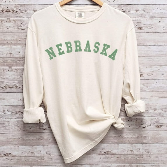 NEBRASKA Graphic Garment dyed T-Shirt