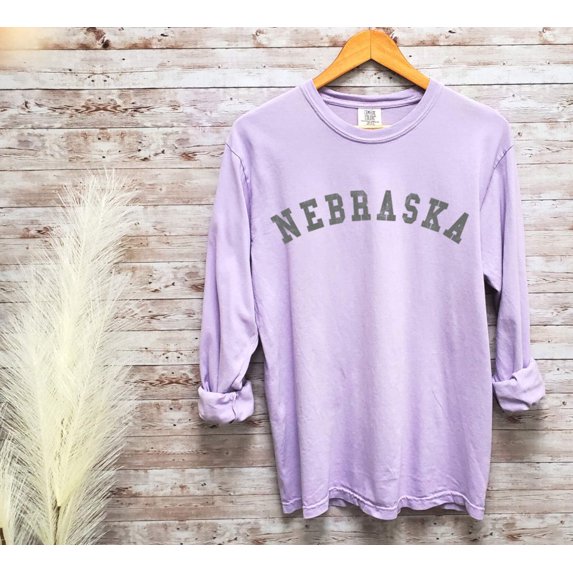 NEBRASKA Graphic Garment dyed T-Shirt