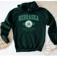 thumbnail image 1 of NEBRASKA Graphic Unisex Fleece Hooded Sweatshirt, 1 of 9