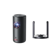 NEBULA Capsule 3 GTV Outdoor Projector with NEBULA Capsule Gimbal Stand,1080p Smart Mini Projector with Bluetooth, WiFi, Adapter