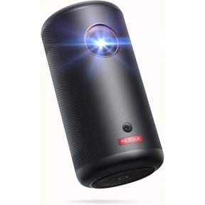 Nebula Capsule 3 GTV Projector, 1080p Smart Mini Projector with Bluetooth, WiFi, Adapter