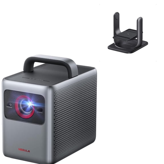 NEBULA Cosmos 4K SE Smart Projector, 4K High-Brightness with Dolby Vision, 200" Screen, 1,800 ANSI Lumens, HybridBeam,with Gimbal Stand