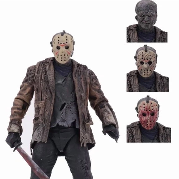 NEC-A Freddy vs Jason 7-inch Action Figure Model