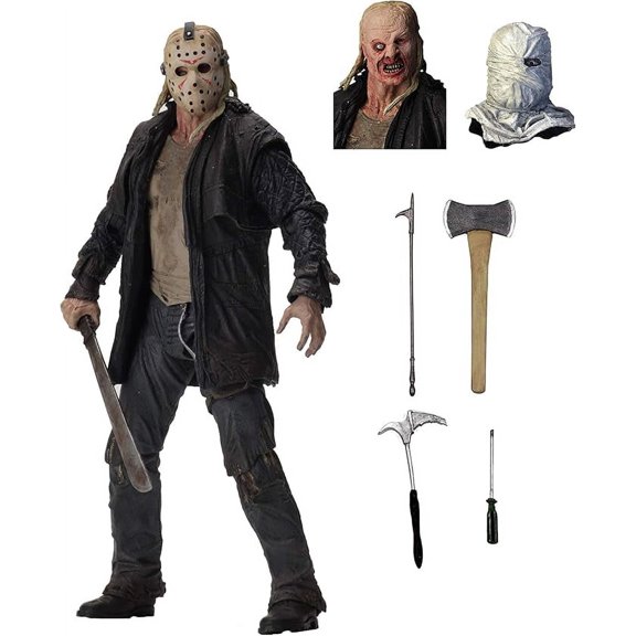 NEC-A Friday The 13th - 7inches Scale Horror Action Figure -Ultimate Jason (2009 Remake)