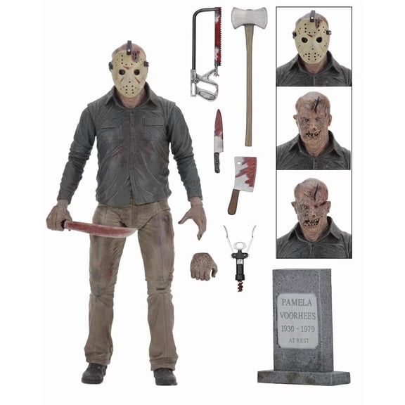 NEC-A Friday the 13th Chapter 4: Jason Deluxe Edition PVC Action Figure Collectible Model