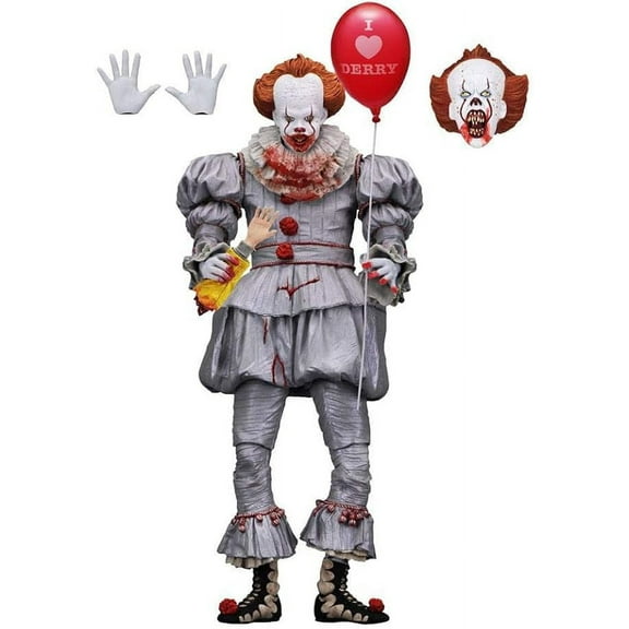 NEC-A IT Ultimate Bloody Pennywise 7 inch Figure - SDCC 2018 GameStop Exlusive