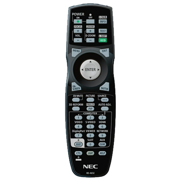 NEC DISPLAY RMT-PJ35 Replacement Remote