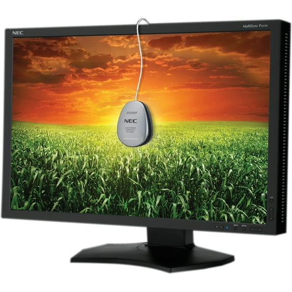 NEC Display MultiSync P241W 24" WUXGA CCFL LCD Monitor, 16:10, Black