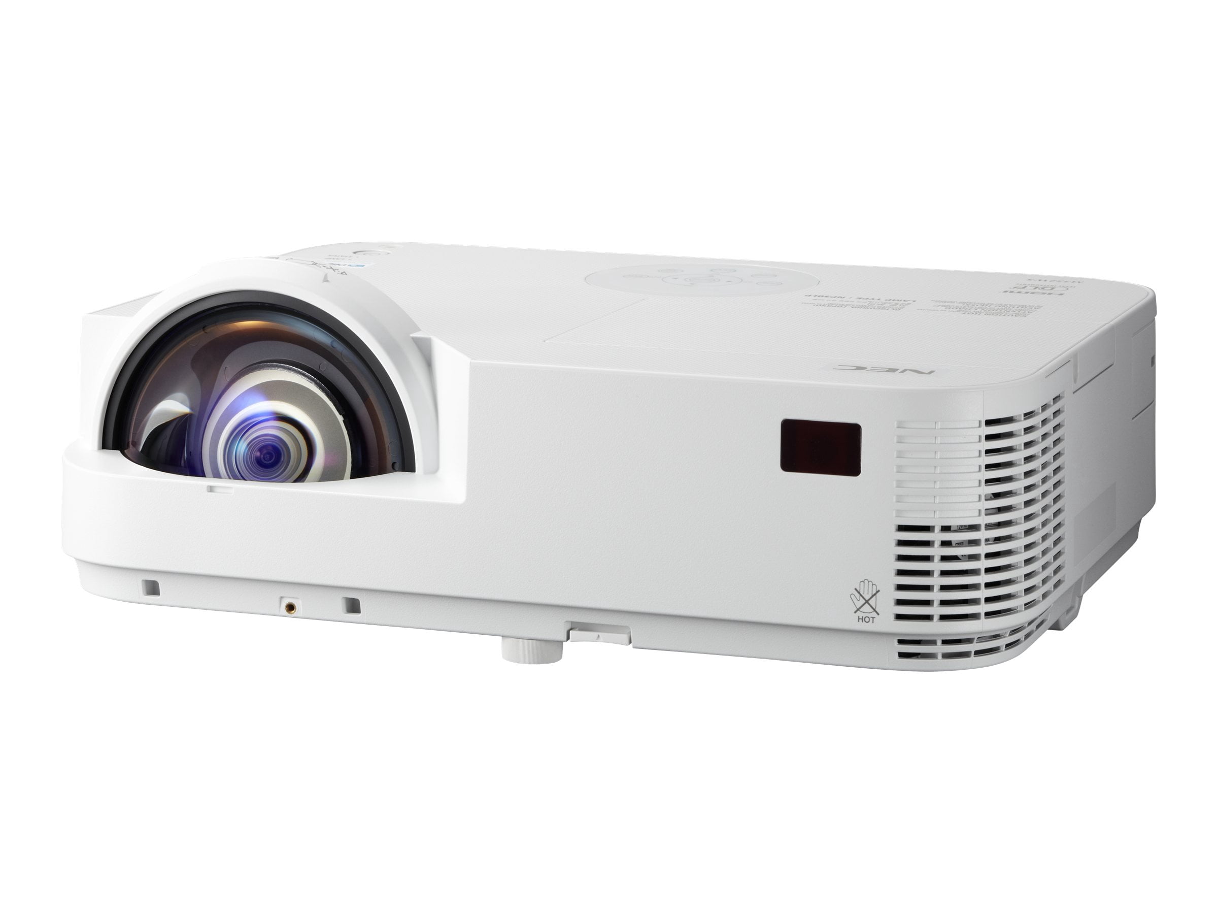 NEC Display NP-M332XS 3D Ready DLP Projector, 4:3, White - Walmart.com