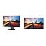NEC EX241UN-BK-SV 24 inch Widescreen 1,000:1 6ms VGA/DVI/HDMI/DisplayPort/USB LED LCD Monitor, w/ Speakers (Black)