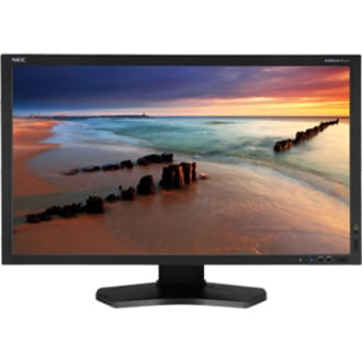 NEC MultiSync P232W-BK-SV - LED monitor - 23" - with SpectraViewII Color Calibration Solution