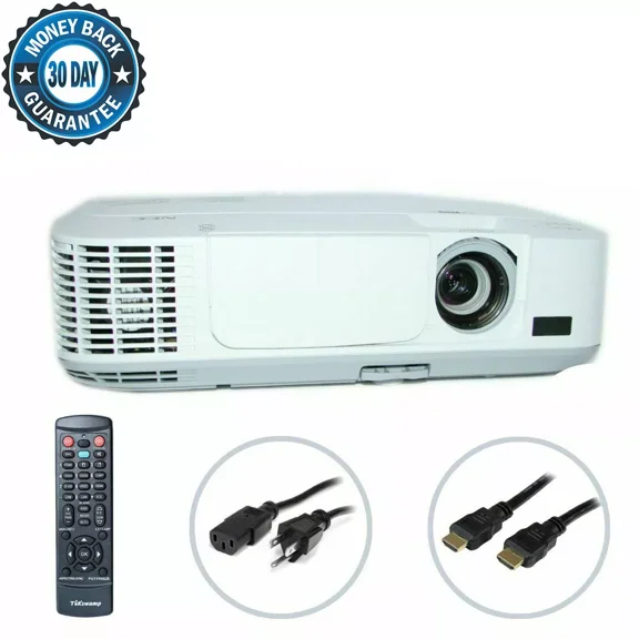 Pre-Owned NEC NP-M300X M300X 3LCD Projector HDMI Built-in Speakers with Accessories Bundle