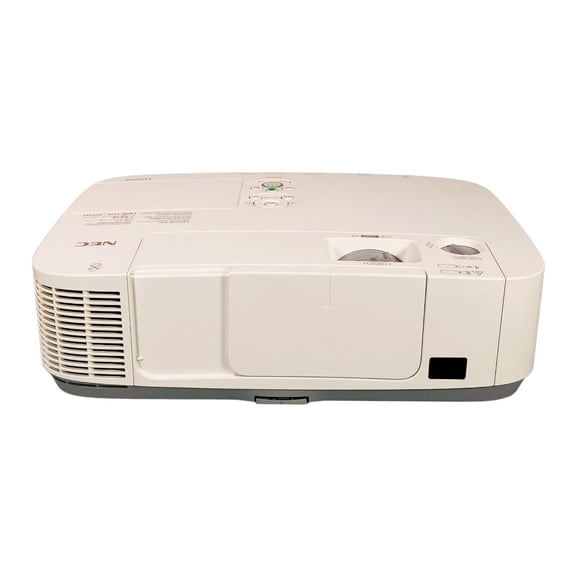 Pre-Owned NEC P401W 3LCD Projector 4000 Lumens ANSI Professional HD HDMI with NEW Mount