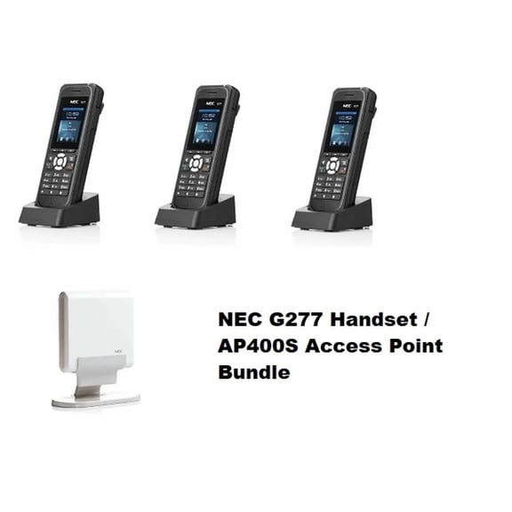 NEC NEC-Q24-FR000000139187 G277 Bundle With Ap400s, 1-Line VoIP Phone