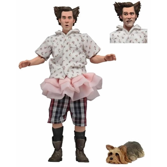 NECA ACE Ventura PET Detective Shady Acres ACE 8IN Retro Action Figure