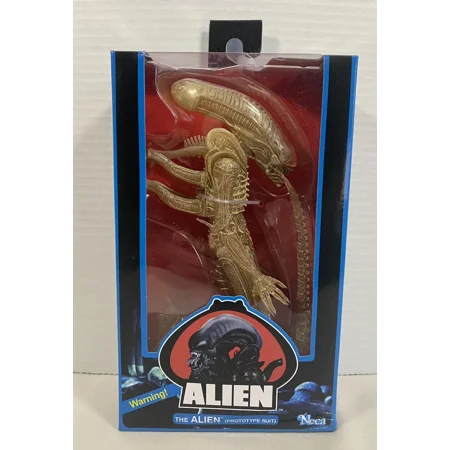 NECA ALIEN XENOMORPH Translucent Prototype Suit Action Figure 40th Anniversary