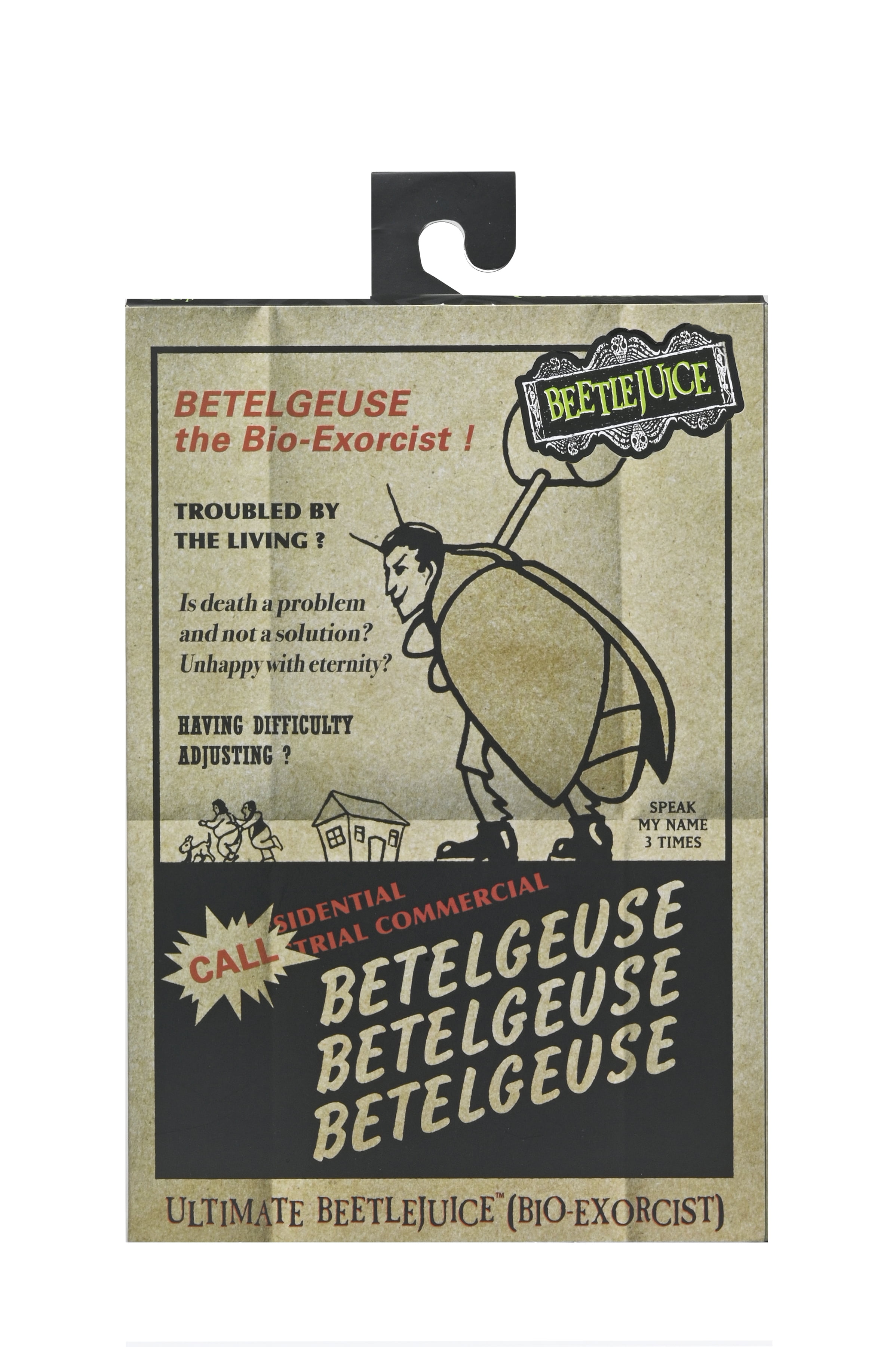 NECA Ultimate Beetlejuice (1988) Tour Guide "The BioExorcist" 7" Scale Action Figure