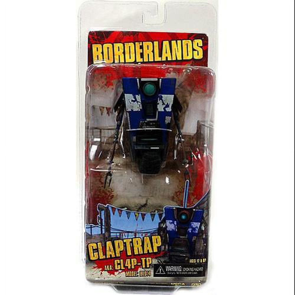 NECA Borderlands - Blu14 Claptrap - Deluxe Limited Edition Action Figure