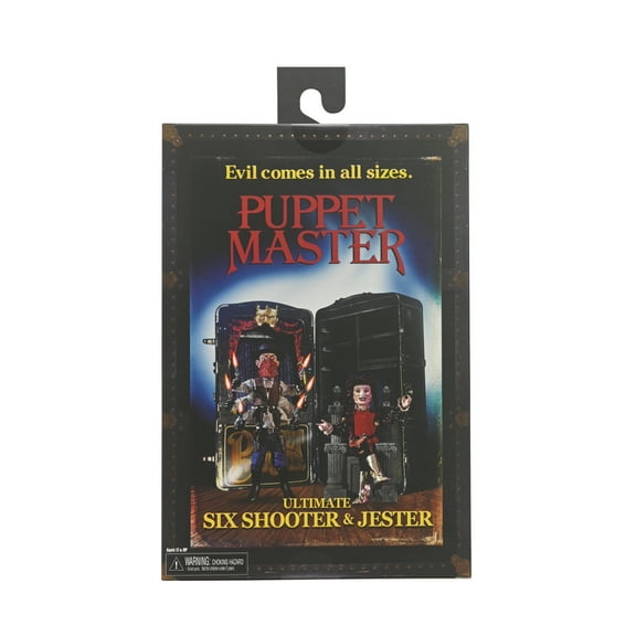Puppet Master- 7" Scale Action Figure - Ultimate Six-Shooter & Jester 2 pack