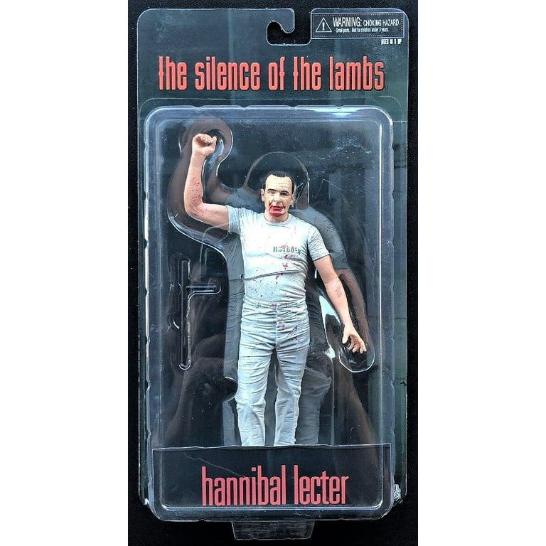 Neca high quality 18” Talking Hannibal Lector **BOX IS DAMAGED- FIGURE & ACCESSORIES PERFECT*