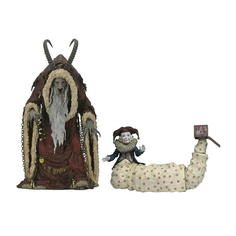 NECA Deluxe 10-inch Krampus & 9.84-inch Action Figures Bundle (2