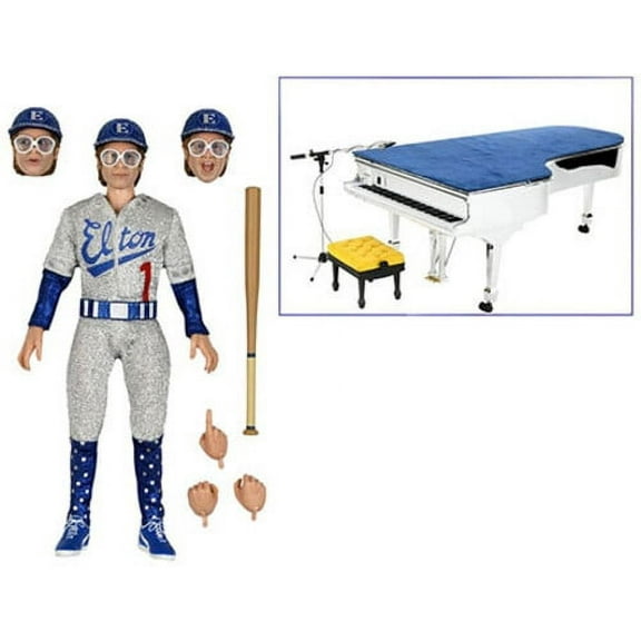 NECA - Elton John - Live 1975 8In Clothed Action Figure, Neca, Gifts
