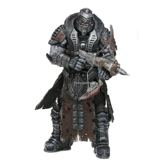 Gears of War 3 (GOW3) - Onyx Elite Theron 7" Figure - SDCC 2012 Exclusive - NECA