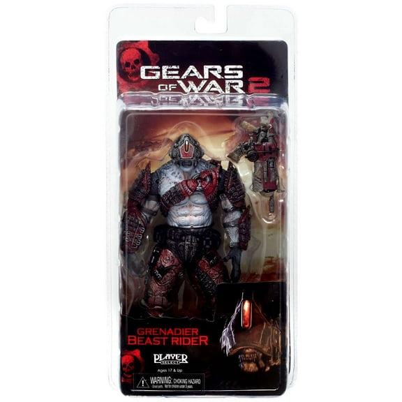 NECA Gears of War Series 5 Grenadier Beast Rider Action Figure (Locust)