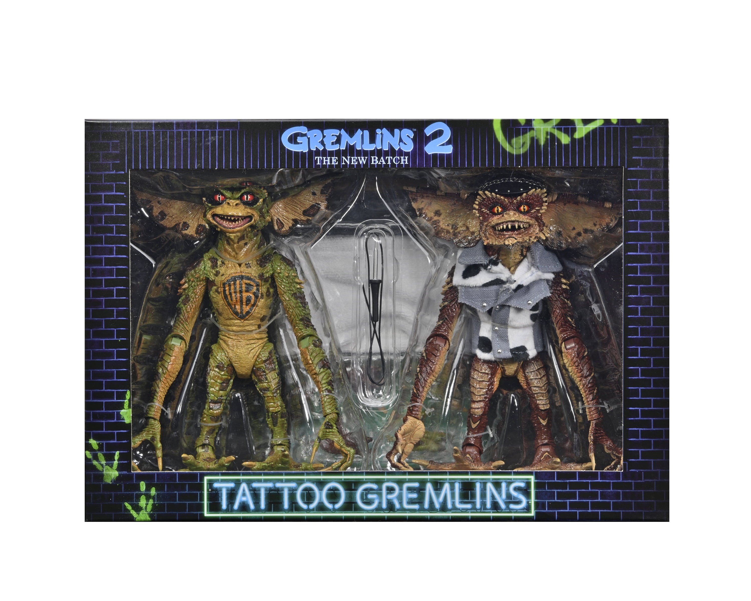 【新品未開封】 NECA グレムリン2 Tattoo Gremlins セット NECA: Gremlins 2 - Tattoo Gremlins 2 Pack 7