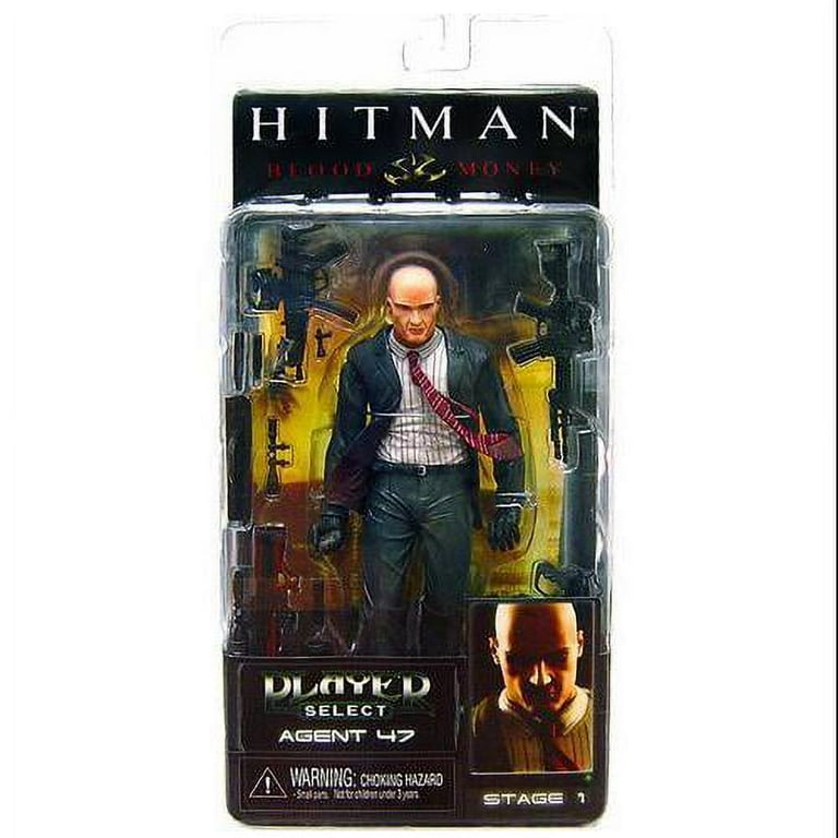 NECA Hitman Player Select Series 1 Agent 47 Action Figure Dark