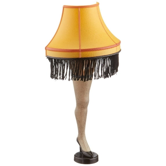 NECA Leg Lamp 8” Table Lamp with Glass Shade